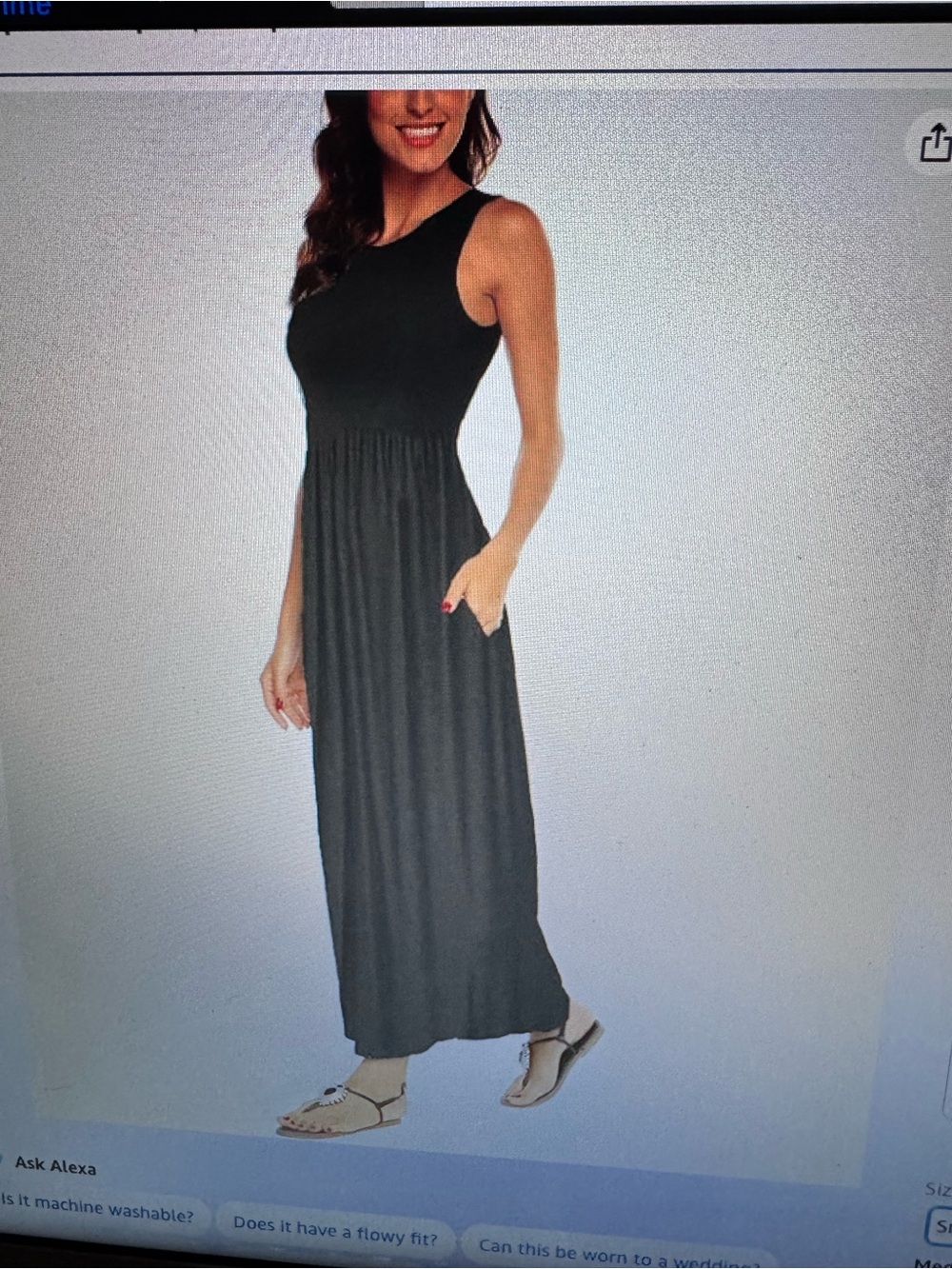 Olive Green Sleeveless Maxi Dress